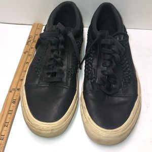 Old school vans with lace sz 13
